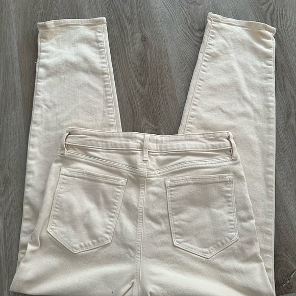 Athleta Flex Straight Jean - Color Bone - Women’s Size 10 - Picture 3 of 3